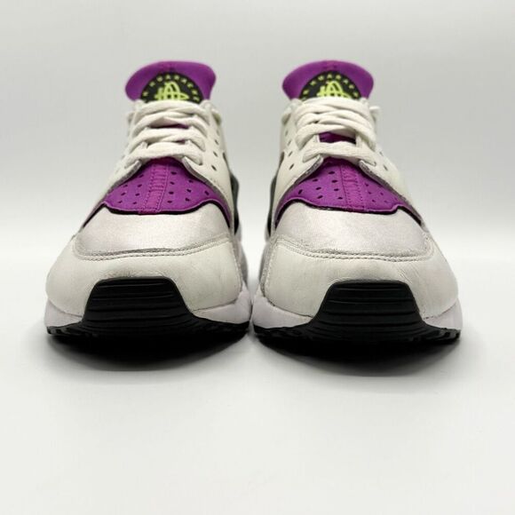 Nike Air Huarache Neon Magenta Lace Up Sneakers - Women’s US 8 / DH4439-101 - Picture 8 of 11